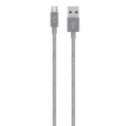  Mixit Metallic Belkin USB - MicroUSB 3  Grey (F2CU021bt10-GRY) -  2