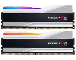   DDR5 2x32GB/6000 G.Skill Trident Z5 RGB Silver (F5-6000J3238G32GX2-TZ5RS) -  1