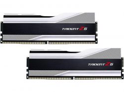 ' 32Gb x 2 (64Gb Kit) DDR5, 6000 MHz, G.Skill Trident Z5 RGB, Silver, 32-38-38-96, 1.4V,   (F5-6000J3238G32GX2-TZ5RS) -  6