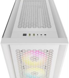  Corsair iCUE 5000D RGB AirFlow Tempered Glass White (CC-9011243-WW)   -  3