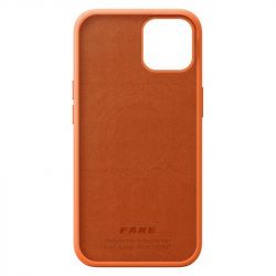 �����-�������� Armorstandart Fake Leather ��� Apple iPhone 14 Golden Brown (ARM64457) - �������� 2
