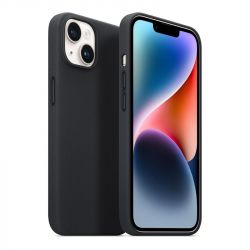 Чохол-накладка Armorstandart Fake Leather для Apple iPhone 14 Plus Black (ARM64394) - Картинка 3