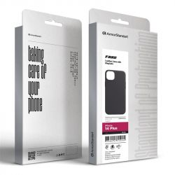 Чохол-накладка Armorstandart Fake Leather для Apple iPhone 14 Plus Black (ARM64394) - Картинка 5