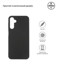 - Armorstandart Matte Slim Fit  	Samsung Galaxy A14 SM-A145 Black (ARM66926) -  2