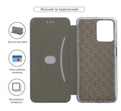 Чохол-книжка Armorstandart G-Case для Realme C35 Blue (ARM62695) - Картинка 3