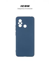 Чохол-накладка Armorstandart Icon для Xiaomi Redmi 12С/11A Camera cover Dark Blue (ARM65967) - Картинка 3