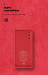 - Armorstandart Icon  Samsung Galaxy A04s SM-A047/A13 5G SM-A136 Camera cover Red (ARM63909) -  4
