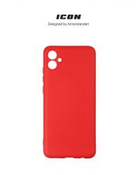 Чехол-накладка Armorstandart Icon для Samsung Galaxy A04e SM-A042/M04 SM-M045/F04 SM-E045 Camera cover Red (ARM65141) - Картинка 3