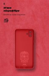 - Armorstandart Icon  Samsung Galaxy A04 SM-A045 Camera cover Red (ARM63907) -  4