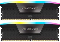   DDR5 2x32GB/6600 Corsair Vengeance RGB Black (CMH64GX5M2B6600C32) -  1