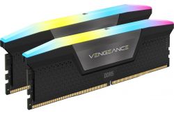 Модуль пам`ятi DDR5 2x16GB/6400 Corsair Vengeance RGB Black (CMH32GX5M2B6400C36) - Картинка 3