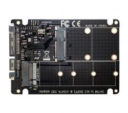 ������� Frime SataIII to M.2 Sata SSD (B Key) + mSata (ECF-PCIEtoSSD016)