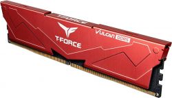 Модуль памяти DDR5 2x16GB/6000 Team T-Force Vulcan Red (FLRD532G6000HC38GDC01) - Картинка 2