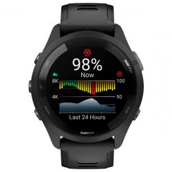 - Garmin Forerunner 265 Black Bezel and Case with Black/Powder Gray Silicone Band (010-02810-50) -  7