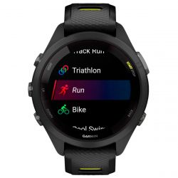 - Garmin Forerunner 265S Black Bezel and Case with Black/Amp Yellow Silicone Band (010-02810-53) -  4