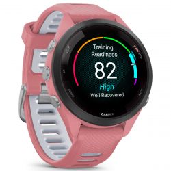 - Garmin Forerunner 265S Black Bezel with Light Pink Case and Light Pink/Whitestone Silicone Band (010-02810-55) -  5