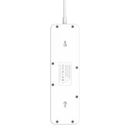 Фильтр питания ProLogix Premium (PR-SC5614W) 5 розеток, 6 USB AUTO ID, 2 м, белый - Картинка 2