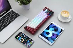 Бездротова клавіатура Motospeed BK67 Longhua Red Red (mtbk67rmr) - Картинка 3