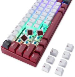 Бездротова клавіатура Motospeed BK67 Longhua Red Red (mtbk67rmr) - Картинка 6