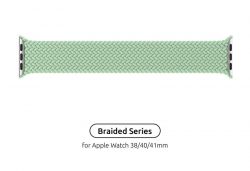  Armorstandart Braided Solo Loop  Apple Watch 38mm/40mm/41mm Mint Size 4 (132 mm) (ARM64901) -  1