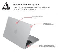    Armorstandart Air Shell  Apple MacBook M1 Pro 14 (A2442) Transparent (ARM60615) -  2