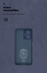 Чохол-накладка Armorstandart Icon для Xiaomi Redmi Note 12 5G Camera cover Dark Blue (ARM65194) - Картинка 4