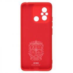 Чохол-накладка Armorstandart Icon для Xiaomi Redmi 12С/11A Camera cover Red (ARM65966) - Картинка 2