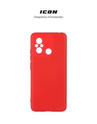Чохол-накладка Armorstandart Icon для Xiaomi Redmi 12С/11A Camera cover Red (ARM65966) - Картинка 3