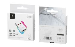 ���������� SkyDolphin OT08 Mini USB Type-C - USB (F/M), white (SDADPT-00032) - �������� 2