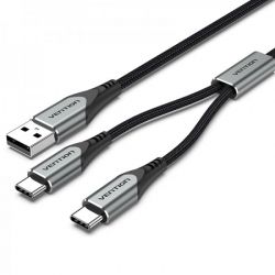  Vention USB - USB Type-C, 1 m, Grey (CQOHF)