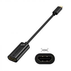  Choetech HDMI - USB Type-C (M/F), Black (HUB-H04) -  2