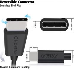  Choetech USB - USB-C, 2 (AC0003) -  4