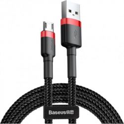  Baseus Cafule USB-microUSB, 3 Black/Red (CAMKLF-H91)