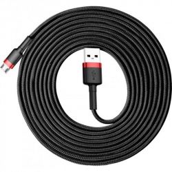  Baseus Cafule USB-microUSB, 3 Black/Red (CAMKLF-H91) -  2