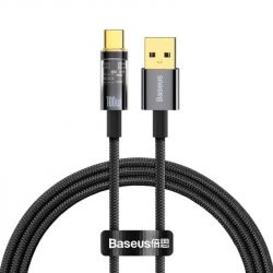  Baseus Explorer USB-USB Type-C, 5A, 100W, 1 Black (CATS000201)