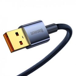 Baseus Explorer USB-USB Type-C, 5A, 100W, 1 Blue (CATS000203) -  4