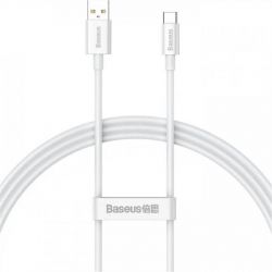  Baseus Superior USB-USB Type-C, 5A, 100W, 2 White (CAYS001402)
