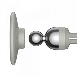 Тримач автомобільний Baseus Magnetic Creamy White (SUCC000102) - Картинка 6