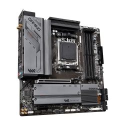 ����������� ����� AM5 Gigabyte B650M GAMING X AX, B650, 4xDDR5, Int.Video (CPU), 4xSATA3, 2xM.2, 1xPCI-E 4.0 16x, 1xPCI-E 3.0 1x, Realtek 7.1, Realtek 2.5Gb, WiFi 6, Bluetooth 5.3, 7xUSB3.2/6xUSB2.0, HDMI/2xDP, MicroATX - �������� 4