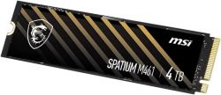  SSD 4TB MSI Spatium M461 M.2 2280 PCIe 4.0 x4 NVMe 3D NAND TLC (S78-440R030-P83) -  4