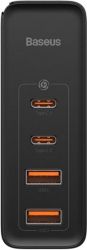    Baseus GaN2 Pro Quick Charger 2C+2U (2xUSB-C+2xUSB-A) 100W Black (CCGAN2P-L01) -  3