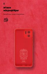- Armorstandart Icon  Xiaomi Redmi A2 Camera cover Red (ARM66539) -  4