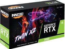 Видеокарта GF RTX 3060 8GB GDDR6 Twin X2 Inno3D (N30602-08D6-11902130) - Картинка 2