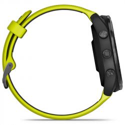 - Garmin Forerunner 965 Carbon Gray DLC Titanium Bezel with Black Case and Amp Yellow/Black Silicone Band (010-02809-82) -  3