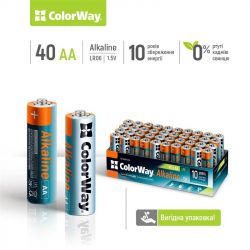  ColorWay Alkaline Power AA/LR06 Colour Box 40 -  2