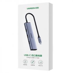  USB Type-C Ugreen Gray (CM473) 4xUSB 3.2 -  3