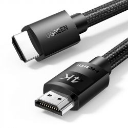   HDMI to HDMI 1.0m V2.0 Cafule 4K HD119 Ugreen (30999)