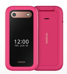   Nokia 2660 Flip Dual Sim Pop Pink