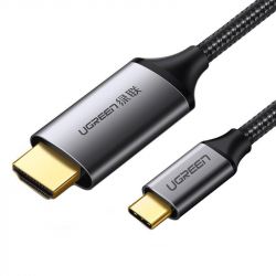������ Ugreen MM142 HDMI - USB Type-C, 1.5 �, Black (50570)