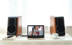 ������ ������������� AUX 3.5mm TRS to RCAx2 M/M 1.0m AV102 Black Ugreen (10772) - �������� 3